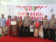 Menyambut HUT Ke-74 Polda Metro Jaya Beri Layanan Kesehatan Gratis Dan Bagikan 1.000 Paket Sembako