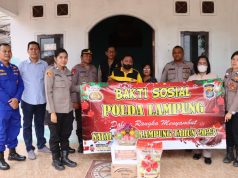 Sambut Natal, Polresta Bandar Lampung Gelar Bakti Sosial