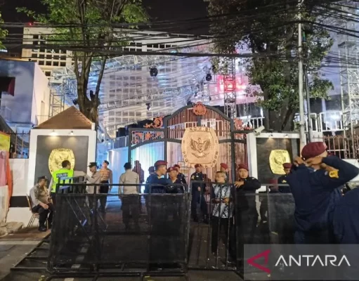 Ketertiban Pendukung Mengikuti Debat di KPU RI Mendapat Apresiasi Polisi