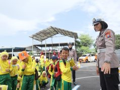 Polres Blitar Berikan Pemahaman Tugas Dan Fungsi Kepolisian Kepada Anak-Anak