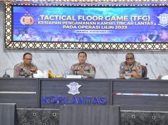 Korlantas Polri Gelar TFG Persiapan Pengamanan Operasi Lilin 2023