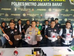 Pabrik Narkoba di Cengkareng di Grebeg Polres Jakbar