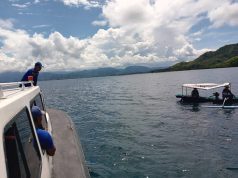 Sat Polair Polresta Mamuju Bantu Pencarian Kapal Bigetron Dan Penumpangnya