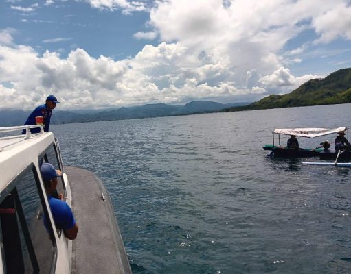 Sat Polair Polresta Mamuju Bantu Pencarian Kapal Bigetron Dan Penumpangnya