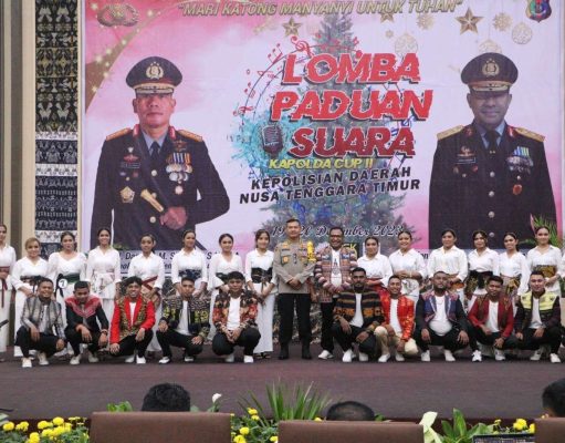 Menjelang Perayaan Natal 2023, Polisi Gelar Lomba Paduan Suara Pemuda NTT