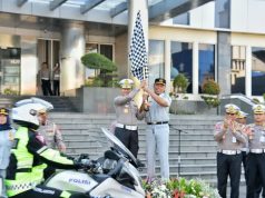 Kakorlantas Polri Lepas Tim Pamatwil Operasi Lilin 2023