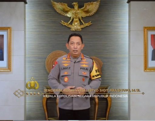 Kapolri Jendral Pol Drs Listyo Sigit Prabowo, M.Si: “Sambut Natal dan Tahun Baru Dengan Semangat dan Harapan Baru”
