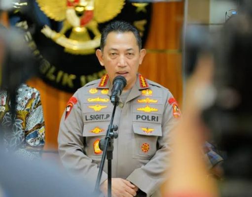 Rilis Akhir Tahun, Kapolri Doakan 856 Pegawai Polri yang Meninggal di Tahun 2023