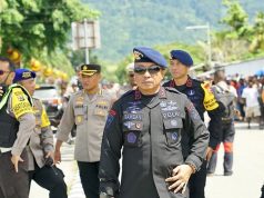 Wadankor Brimob Turun ke Lapangan Monitoring Aksi Ricuh di Papua