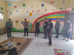 Patroli Gabungan Bersama Koramil dan PPK Survey Penyimpanan Logistik Ke Desa