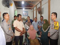 Kapolda Jambi Jenguk Fadilah, Pedagang yang Tertembak saat Polisi Tangkap Kurir Sabu 3 Kg