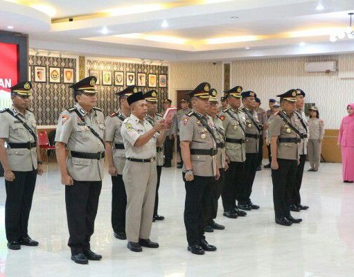 Kapolda Sulut Irjen Pol Yudhiawan Pimpin Sertijab, ini Daftarnya