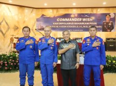 Kakorpolairud Baharkam Sampaikan Commander Wish : Pedomani AIRUD