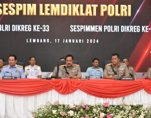 Sespim Lemdiklat Polri Buka Pendidikan Sespimti dan Sespimmen 2024