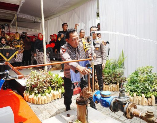 Kapolri Resmikan Sumur Bor di Yogyakarta