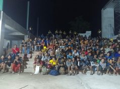 Keributan Antara Kelompok Pekerja Proyek Villa Di Unggasan