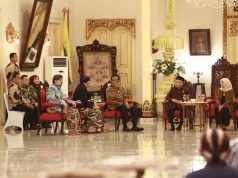 Ma’aruf Amin dan Istri Kunjungi Pura Pakualaman