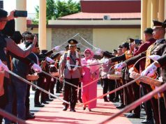 Pindah Tugas, Personel Polda Sulut Lepas Irjen Pol Setyo Budiyanto