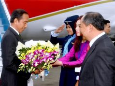 Dari Manila, Presiden Jokowi Tiba di Hanoi