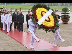 Presiden Jokowi Kunjungi Monumen Pahlawan dan Mausoleum Ho Chi Minh di Hanoi