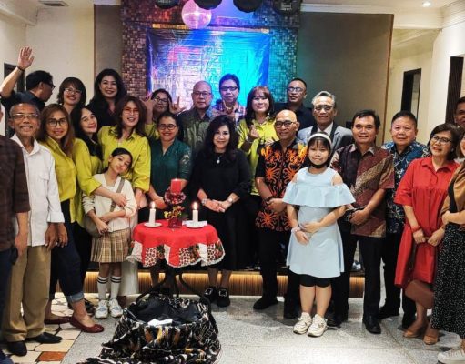 Pengurus Pusat KBPP POLRI merayakan Natal dan Tahun Baru 2024 bersama.