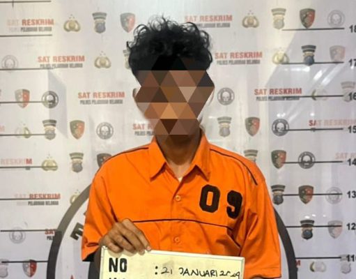 Sat Reskrim Polres Pelabuhan Belawan Tangkap Pelaku Tindak Pidana Kekerasan Seksual Terhadap Pacarnya