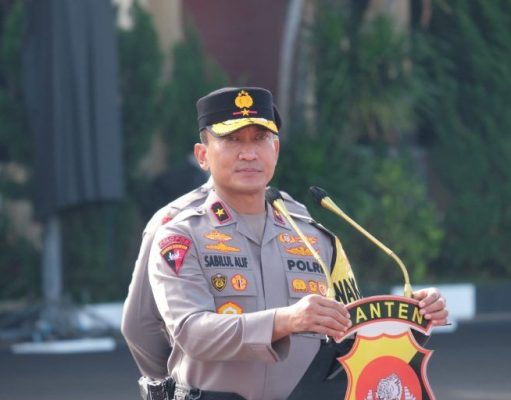Polda Banten Gelar Apel Pasukan Persiapan Pergeseran Personel Untuk Kesiapan Pengamanan TPS