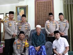 Ops NCS Polri Kunjungi Ponpes Bumi Shalawat Sidoarjo, Gus Ali Doakan Pemilu Aman dan Damai