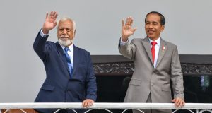 Presiden Jokowi Terima Kunjungan PM Xanana Gusmao di Istana Bogor