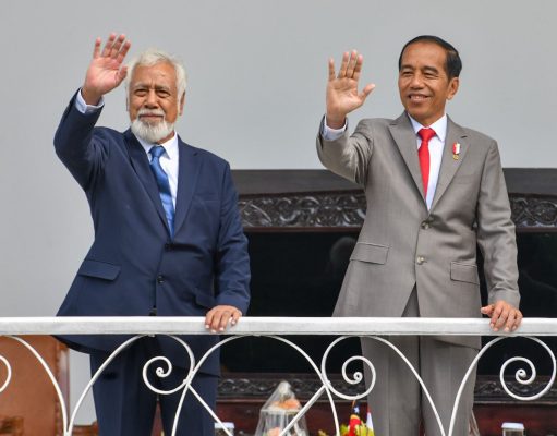 Presiden Jokowi Terima Kunjungan PM Xanana Gusmao di Istana Bogor