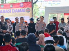 Bersepakat Damai, 2 Kelompok Warga di Cipinang Besar Utara Deklarasi Damai Stop Tawuran