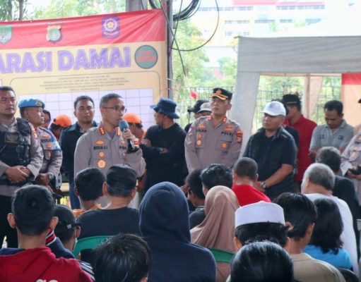 Bersepakat Damai, 2 Kelompok Warga di Cipinang Besar Utara Deklarasi Damai Stop Tawuran
