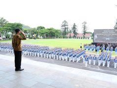 Presiden Jokowi Resmikan Graha Utama Akademi Militer Magelang