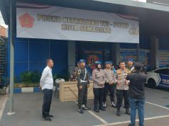 Dirikan Posko Netralitas TNI-POLRI, Posko Polrestabes Semarang Di Sidak Kabidhumas Polda Jateng