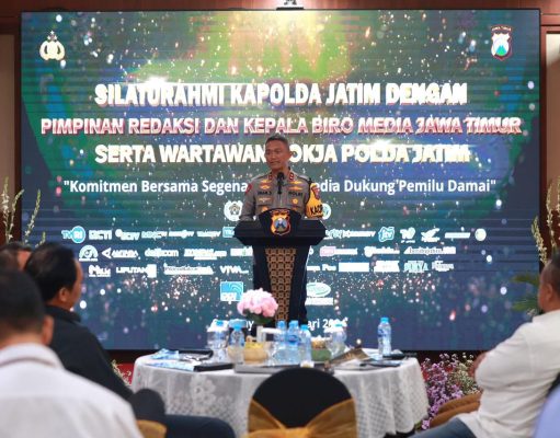 Deklarasikan Pemilu Damai, Polda Jatim Ajak Media Wujudkan Pemilu 2024 Damai