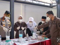 Barang Bukti dari 183 Perkara Tindak Pidana dimusnahkan Kajari Depok