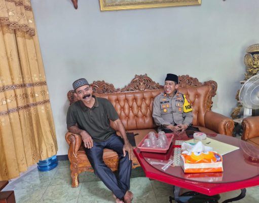 Pasca Pungut Suara, Polsek Dlanggu Optimalkan Cooling System Melalui Sambang Tokoh