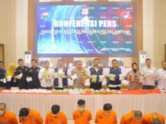 Ungkap 38,19 KG Shabu, Polda Lampung Perangi Narkoba