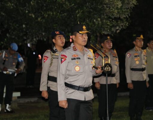 Polda Bali Amankan Giat Jalan Sehat Pasangan Capres dan Cawapres