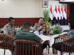 Kapolres Metro Jakarta Selatan Hadiri Silaturahmi Forkopimko dengan KPU dan Bawaslu Jakarta Selatan