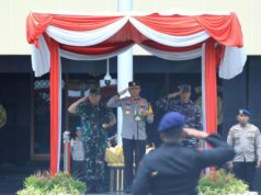 Kapolda Jatim Pimpin Apel Gelar Pasukan Gabungan Bulan Bhakti TNI Polri tahun 2024