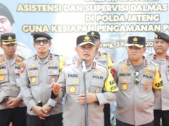 Kabaharkam Cek Kesiapan Jajaran Polda Jateng Menjelang Tahapan Inti Pemilu 2024