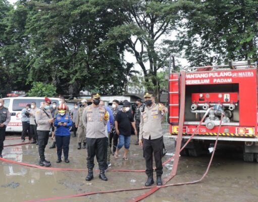 Akibat Keracunan Gas Amoniak 27 Orang Dilarikan Kerumah Sakit, Polres Tangerang Kota Datangi Lokasi