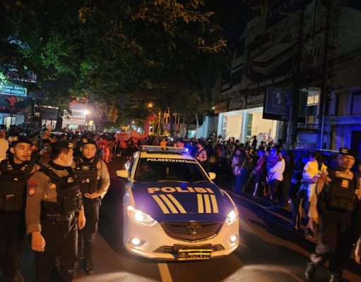 Polresta Pati Amankan Kirab Ritual Indonesia Damai Dalam Rangka Perayaan Tahun Baru Imlek 2575