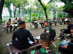 Kapolri dan Panglima TNI Makan Siang Bersama Personel Pengamanan Pemilu 2024 Tunjukkan Apresiasi Tinggi