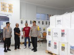 Kapolda Bali Cek Gudang Surat Suara di PPK Wilayah Klungkung
