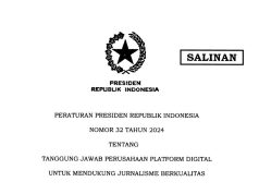 Inilah Perpres 32/2024 tentang Publisher Rights