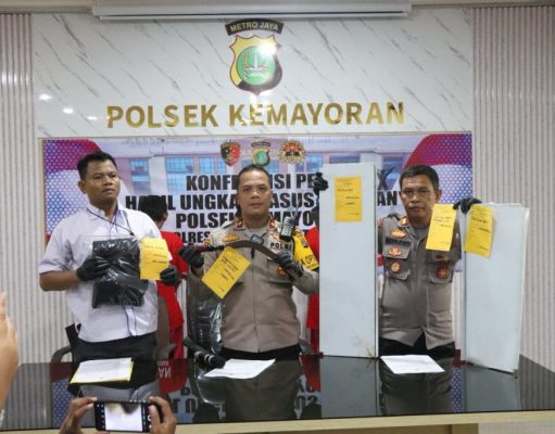 Tiga Tersangka Pengeroyokan di Sumur Batu Berhasil diamankan Polsek Kemayoran Kurang dari 24 Jam