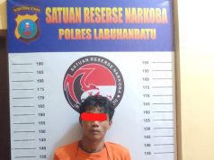 Satres Narkoba Polres Labuhanbatu Tangkap Narkoba Di Padang Matinggi-Rantau Utara.