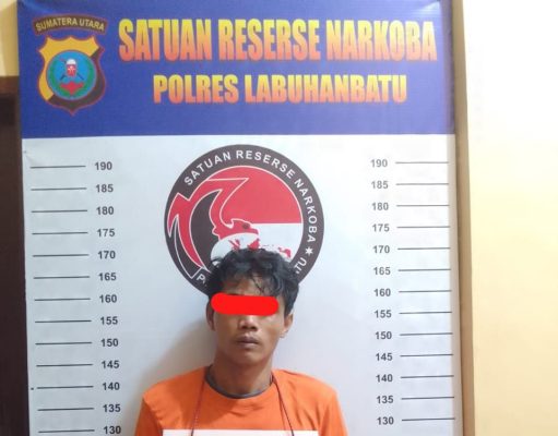 Satres Narkoba Polres Labuhanbatu Tangkap Narkoba Di Padang Matinggi-Rantau Utara.